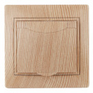 1-203-11  Intro Розетка 2P+E Schuko с крышкой, 16А-250В, IP20, СУ, Plano, сосна