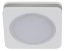 Светильник KL LED 13-7 WH  ЭРА светодиодный квадратный 7W 4000K, белый