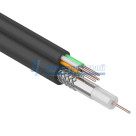 Кабель для видеонаблюдения ККСВ-П + 4х0.5мм., 100м., черный  REXANT