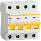 Авт. выкл. ВА47-29 4Р 6А 4,5кА х-ка  В ИЭК