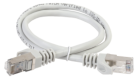 ITK Коммутационный шнур (патч-корд), кат.5Е FTP, LSZH, 10м, серый