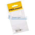 ПЕРЕХОД  гн F - гн TV  PROCONNECT Индивидуальная упаковка 1 шт