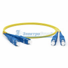 Патч-корд оптический соединительный (SM), 9/125 (OS2), SC/UPC-SC/UPC, (Duplex), PVC, 3м