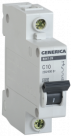 Авт. выкл. ВА47-29 1Р 10А 4,5кА х-ка С GENERICA
