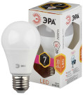 Лампы СВЕТОДИОДНЫЕ СТАНДАРТ LED A55-7W-827-E27  ЭРА (диод, груша, 7Вт, тепл, E27)