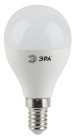 Лампа светодиодная Эра LED P45-5W-827-E14 (диод, шар, 5Вт, тепл, E14)