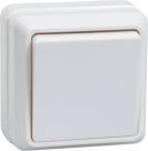 ВС20-1-0-ОБ Выключатель 1кл 10А откр.уст. ОКТАВА (белый)