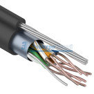 Кабель FTP  4PR  24AWG  CAT5e  305м  OUTDOOR + ТРОС*7  REXANT