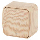 3-103-11  Intro Переключатель, 10А-250В, IP20, ОУ, Polo, сосна