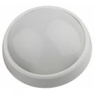 ЖКХ светильники_59 напр SPB-1-12-MWS (W)  ЭРА Светодиод. св-к IP54 12Вт 4000К 960лм круг 180х80 БЕЛ