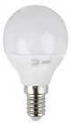 Лампа светодиодная Эра LED P45-7W-860-E14 (диод, шар, 7Вт, хол, E14)