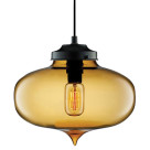 Cветильник подвесной  Тип ламп 1*60W E27 материал: металл, стекло 300*300*1100