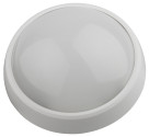 SPB-1-12-MWS (W) Светодиод. св-к IP54 12Вт 4000К 960лм круг 220х98 БЕЛ с датчиком движ.