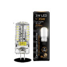 Лампа Gauss LED G4 AC150-265V 3W 2700K 1/20/200