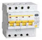 Диф. автомат АД14 4Р 16А 10мА ИЭК
