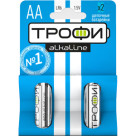 Батарейки Трофи LR6-2BL ENERGY POWER Alkaline (40/320/15360)