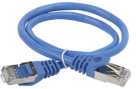 ITK Коммутационный шнур (патч-корд), кат.5Е FTP, 3м, синий