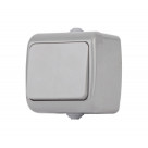 Выключатель Intro Atlantic 5-101-03 10А-250В, IP54, открытой установки, серый