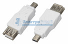 Переходник  гнездо USB-A (Female) - штекер Mini USB (Male)  REXANT
