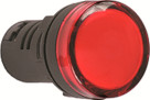 Лампа AD-16DS(LED)матрица d16мм красный 230В АС TDM