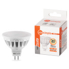 Лампа Led MR16 3Вт GU5.3 3000К 220В