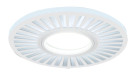 Светильник Gauss Backlight BL136 Кругл./узор. Белый, Gu5.3, 3W, LED 4000K 1/40