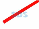 Трубка термоусаживаемая ТУТ нг 9,0/4,5мм, красная, упаковка 50 шт. по 1м REXANT