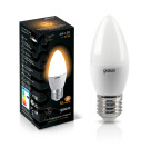 Лампа Gauss LED Candle 4W E27 2700K 1/10/50